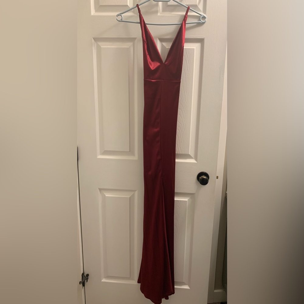 Envy Deep Red Pencil Dress